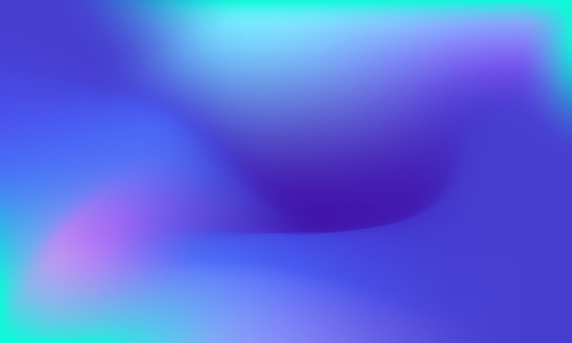 Bright blue colorful abstract blurry background